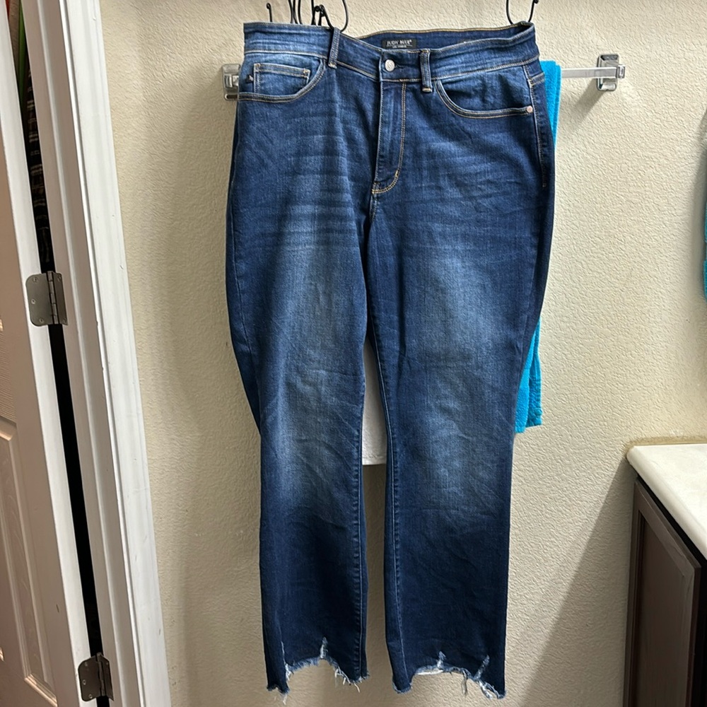 Judy Blue Women's Boot Cut Jeans - Dark Blue